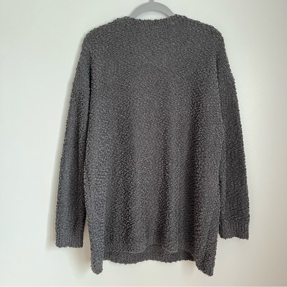 Torrid Gray Boucle Knit LOVE Graphic Sweater (H1) - Picture 9 of 16